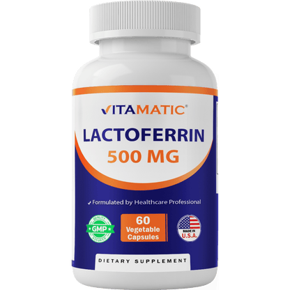 Lactoferrin 500 mg 60 Veg Capsules