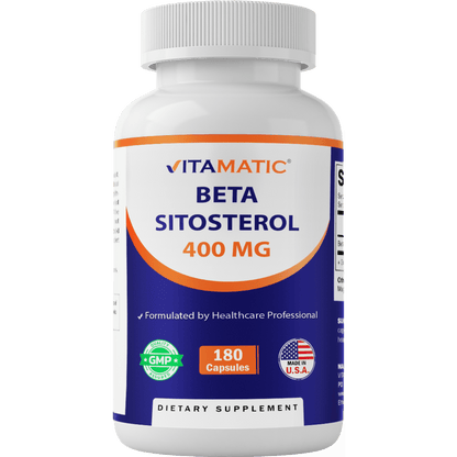 Beta Sitosterol 400mg - 180 Capsules