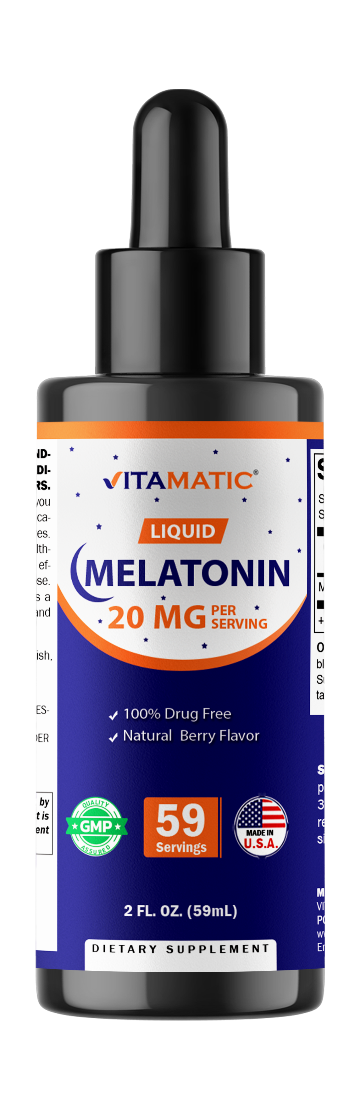 Melatonin 20mg Liquid Drops 2 Fluid Ounce