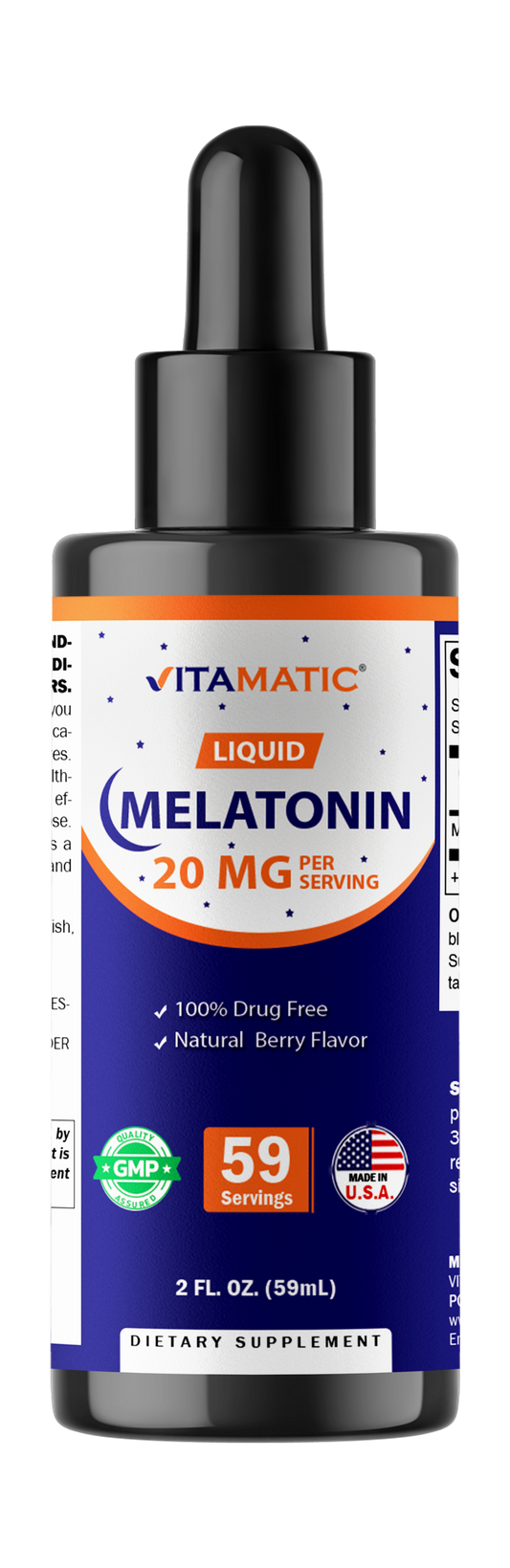 Melatonin 20mg Liquid Drops 2 Fluid Ounce