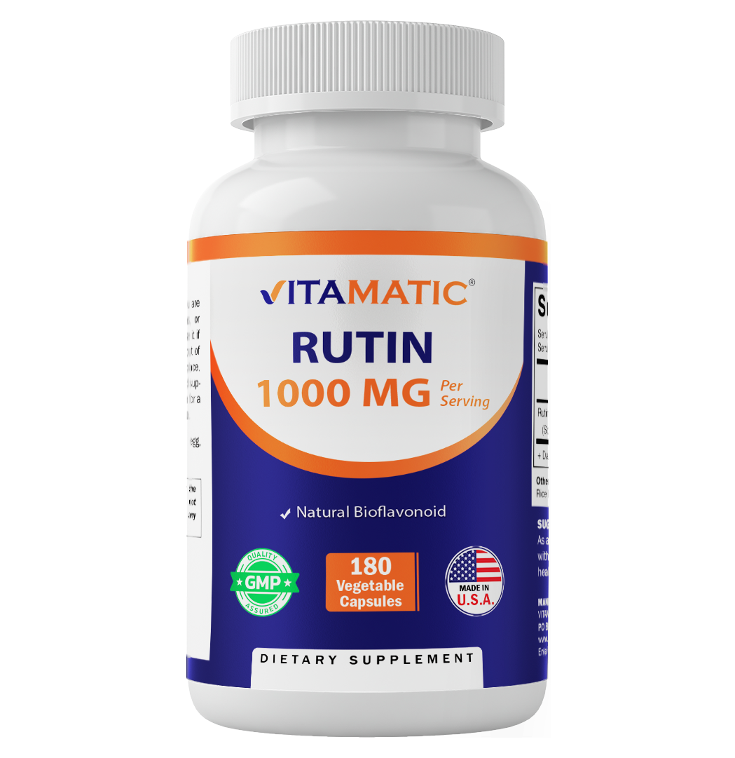 Rutin 1000mg Supplement - 180 Capsules