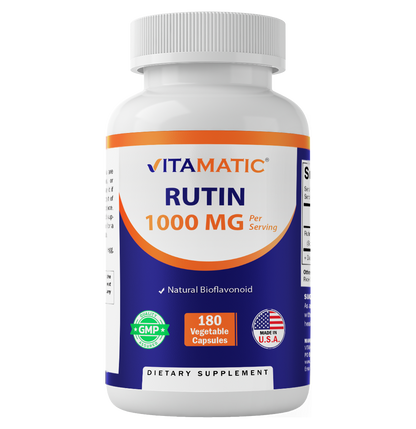Rutin 1000mg Supplement - 180 Capsules