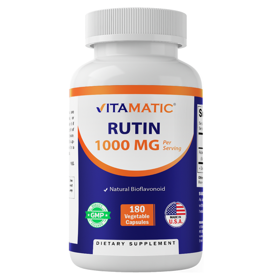 Rutin 1000mg Supplement - 180 Capsules