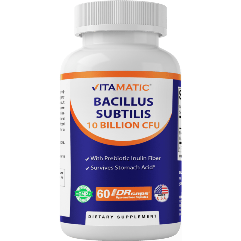 Bacillus Subtilis 10 Billion CFU DR Capsule 60 Capsules