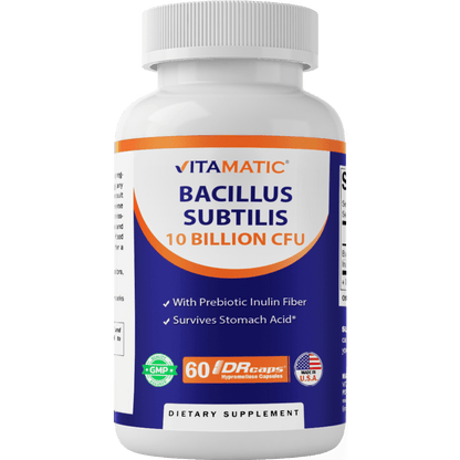 Bacillus Subtilis 10 Billion CFU DR Capsule 60 Capsules