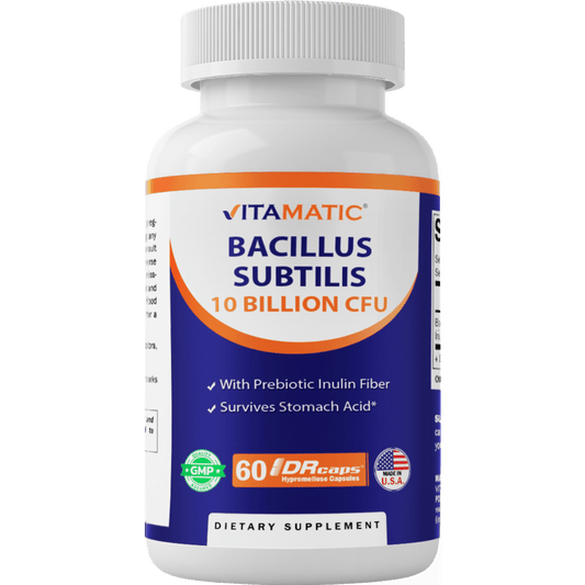Bacillus Subtilis 10 Billion CFU DR Capsule 60 Capsules