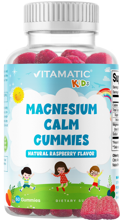 Vitamatic Kids Magnesium 35mg Gummies, 60 Count