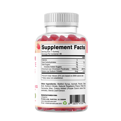 Vitamatic Chromium Picolinate 1000 mcg - 90 Gummies