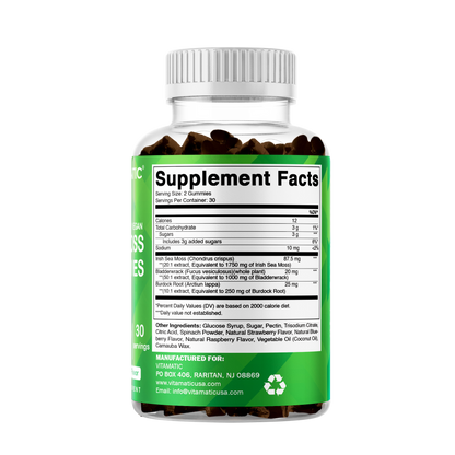 Irish Sea Moss - 60 Vegan Gummies