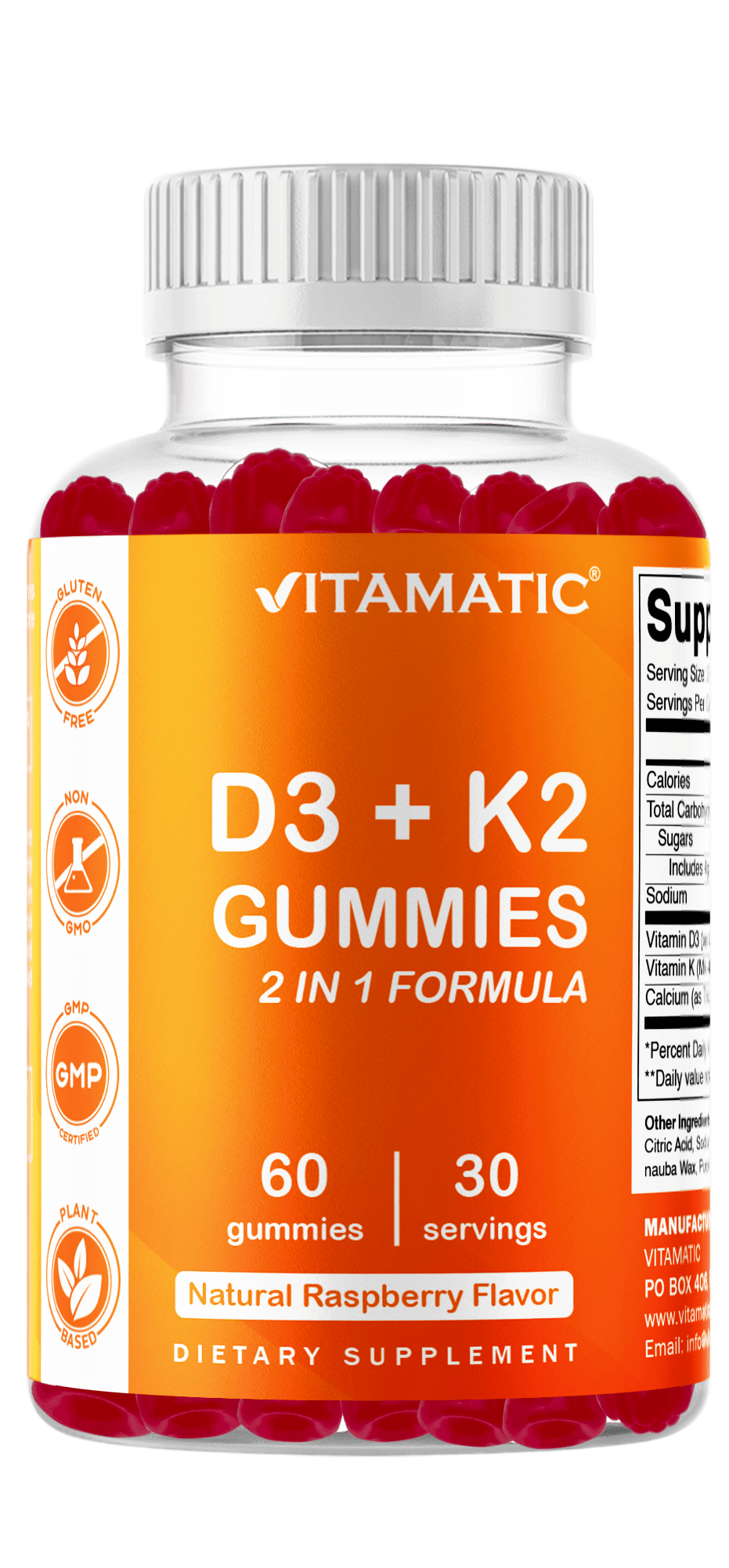 D3 K2 60 Gummies