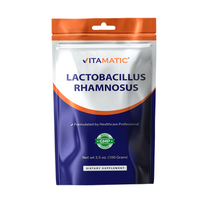 Lactobacillus Rhamnosus Probiotic Powder, 100g Pouch