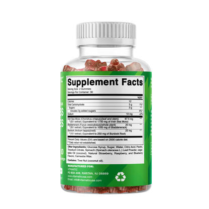 Irish Sea Moss - 60 Vegan Gummies