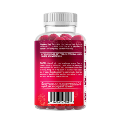 Extra Strength Magnesium 85mg - 60 Vegan Gummies