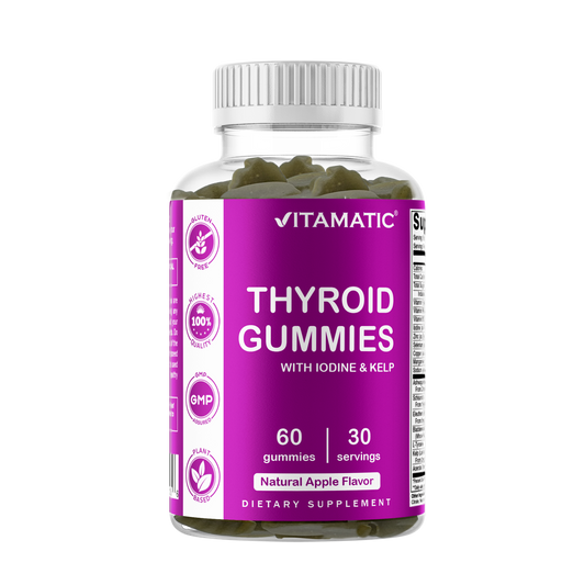 Thyroid Support with Kelp & Iodine, 60 Gummies