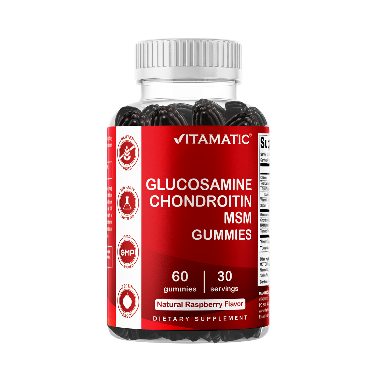 Glucosamine Chondroitin MSM, 60 Gummies