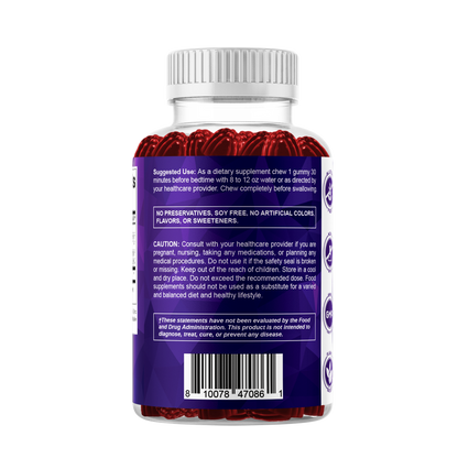 Melatonin 10mg 60 Vegan Gummies