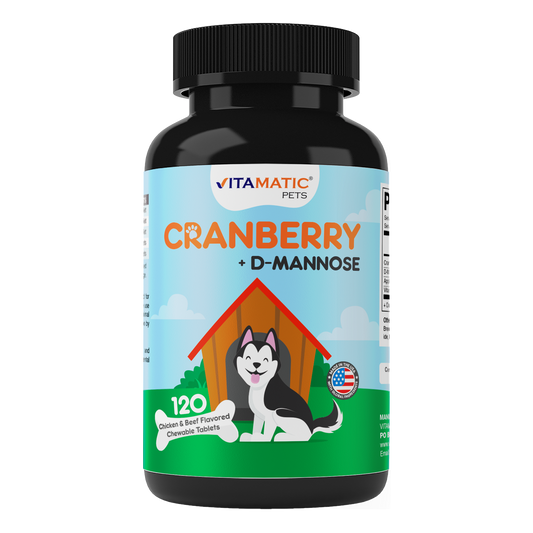 Cranberry for Dogs, 120 Chewable Tablets