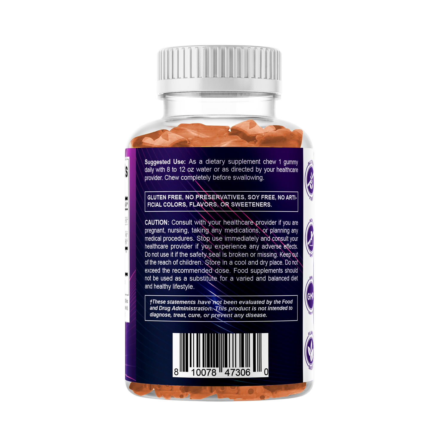 Milk Thistle Gummies 3000mg - 60 Gummies