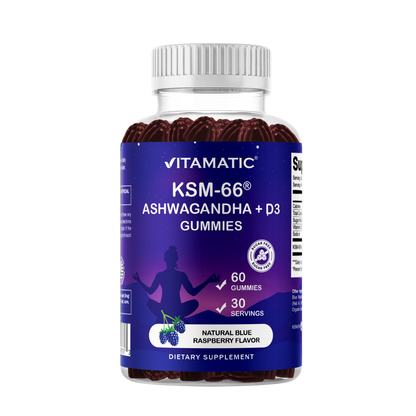 KSM-66® Ashwagandha + D3 Gummies