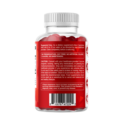 Sugar Free Methyl B12 5000 mcg - 120 Vegan Gummies