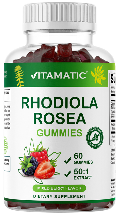 Sugar Free Rhodiola Gummies