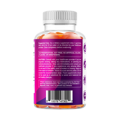 FIBER 7G (Beet Fos-pectin) - 60 Gummies
