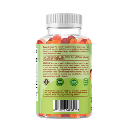 Kids Fiber Gummies - 60 Gummies