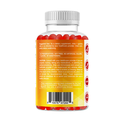 Sugar Free Vitamin D3 1000 IU - 120 Gummies