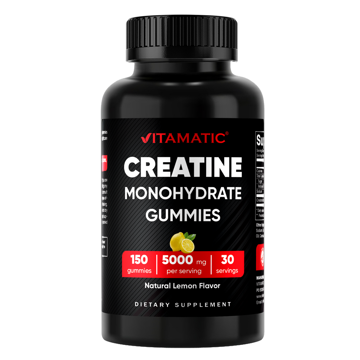 Creatine Gummies 5000mg per Serving, 150 Gummies