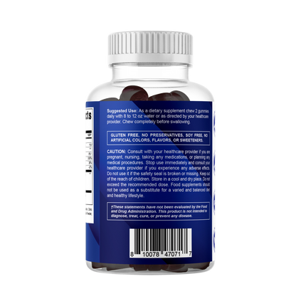 Ashwagandha 1500mg 60 Vegan Gummies