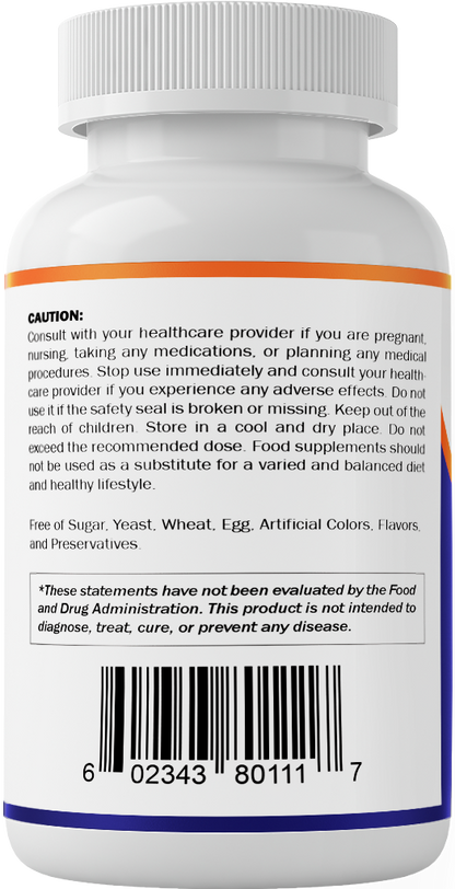 Beta Sitosterol 400mg - 180 Capsules