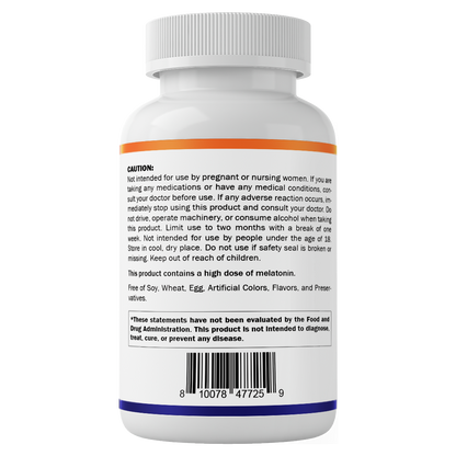 Vitamatic Melatonin 12 mg – Natural Berry Flavor – 300 Fast Dissolve Tablets