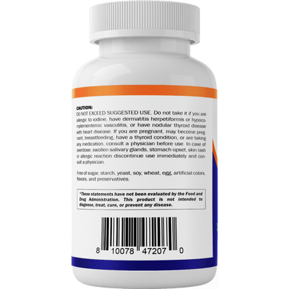 Potassium Iodide 65 mg per Serving - 60 Tablets