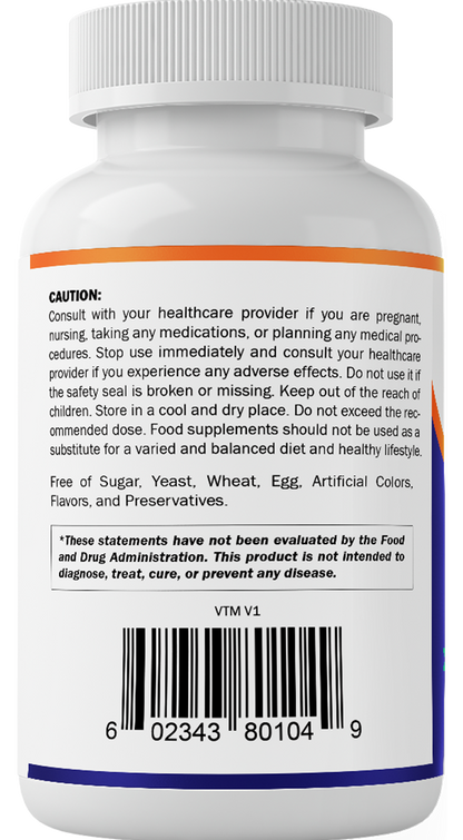 Vitamatic Mullein Extract 1000mg per Serving, 200 Capsules