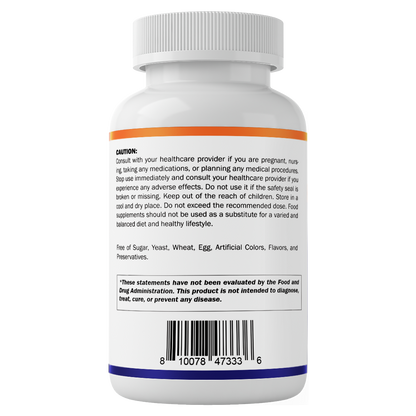 Vitamin D3 50000 IU Weekly Dose - 60 Veggie Capsules