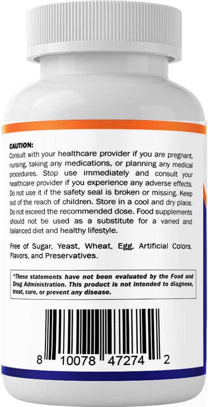 Yeast Free Selenium 200 mcg - 240 Tablets