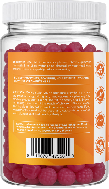 Vitamatic Vitamin D3 + K2 with Calcium Gummies, 240 Count
