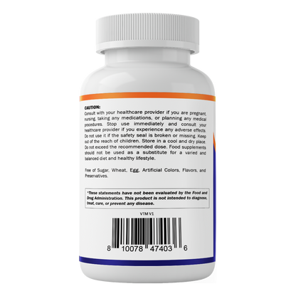 Magnesium Taurate with B6, 180 Veg Capsules