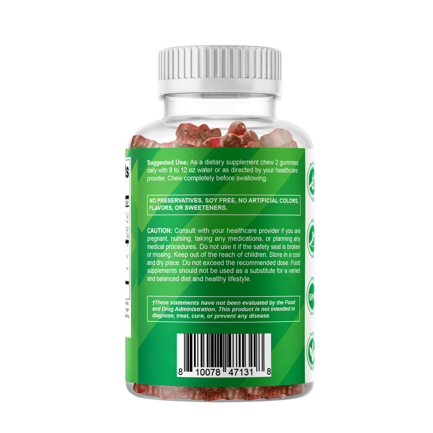 Irish Sea Moss - 60 Vegan Gummies