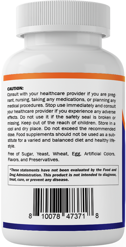 Berberine 500mg - 60 Vegetable Capsules