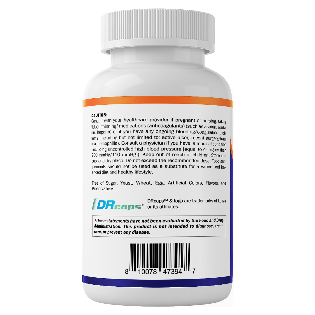 Serrapeptase 240,000 SPU 120 Delayed Released Capsules