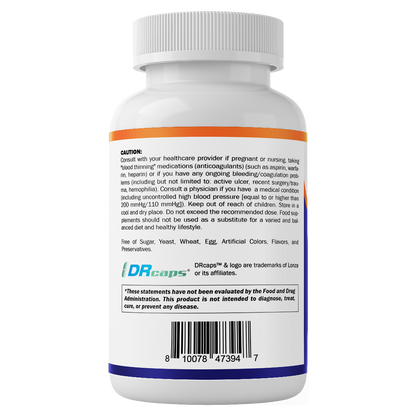 Serrapeptase 240,000 SPU 120 Delayed Released Capsules