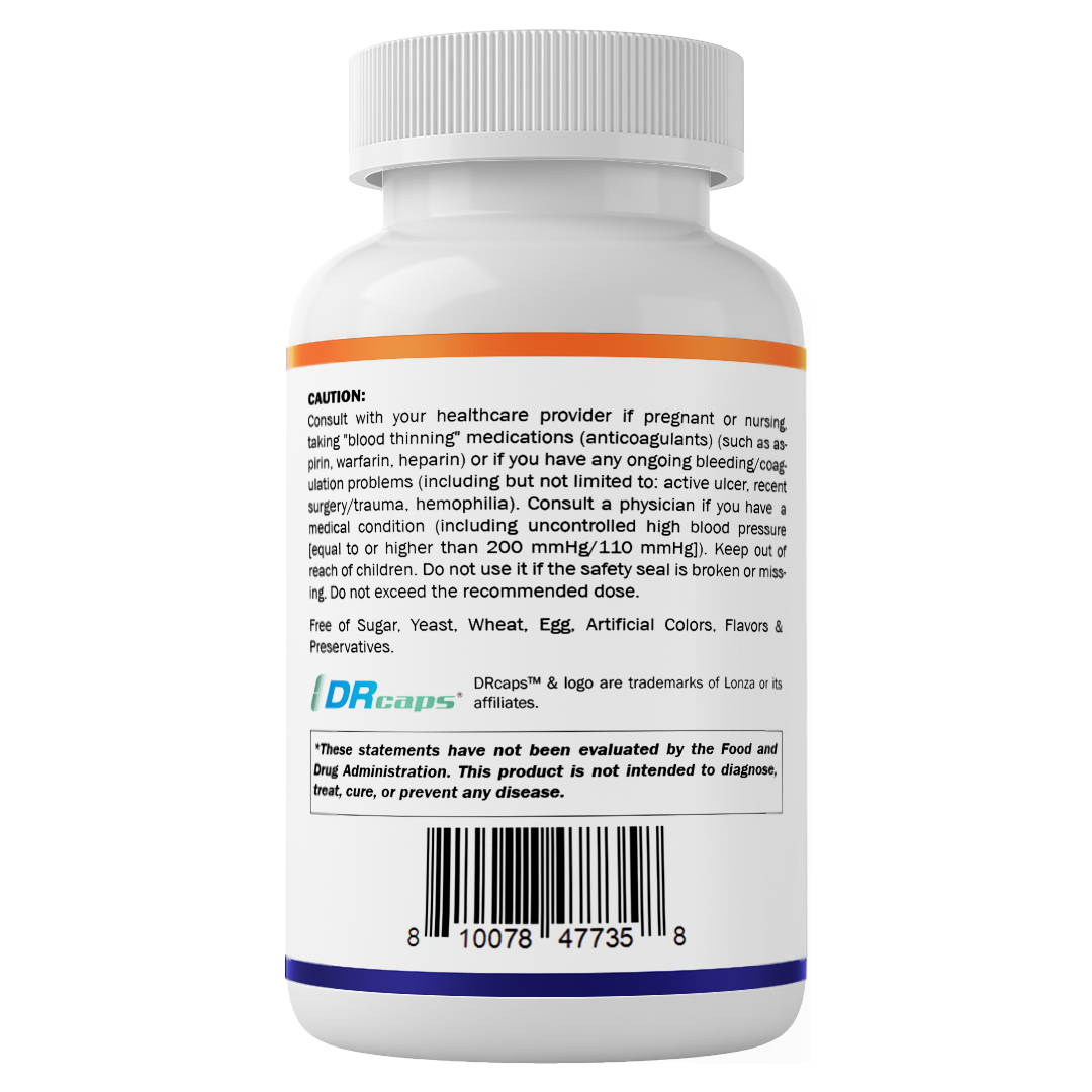 Zinc Carnosine with L. Reuteri 10 Billion CFU & Prebiotic Inulin 264 mg Digestive & Gut Health Support* - 120 Delayed-Release Capsules