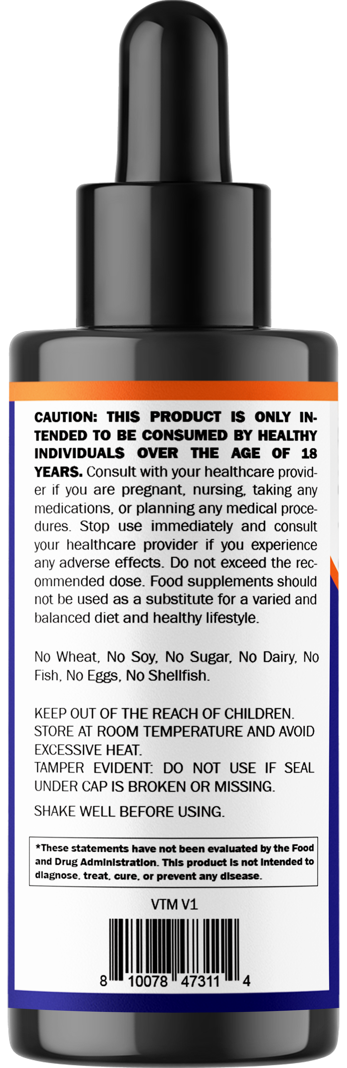 Vitamatic Liquid Biotin & Collagen for Hair Growth - Women & Men – Supports Glowing Skin, Healthy Hair & Nail Growth (2Fl Oz)
