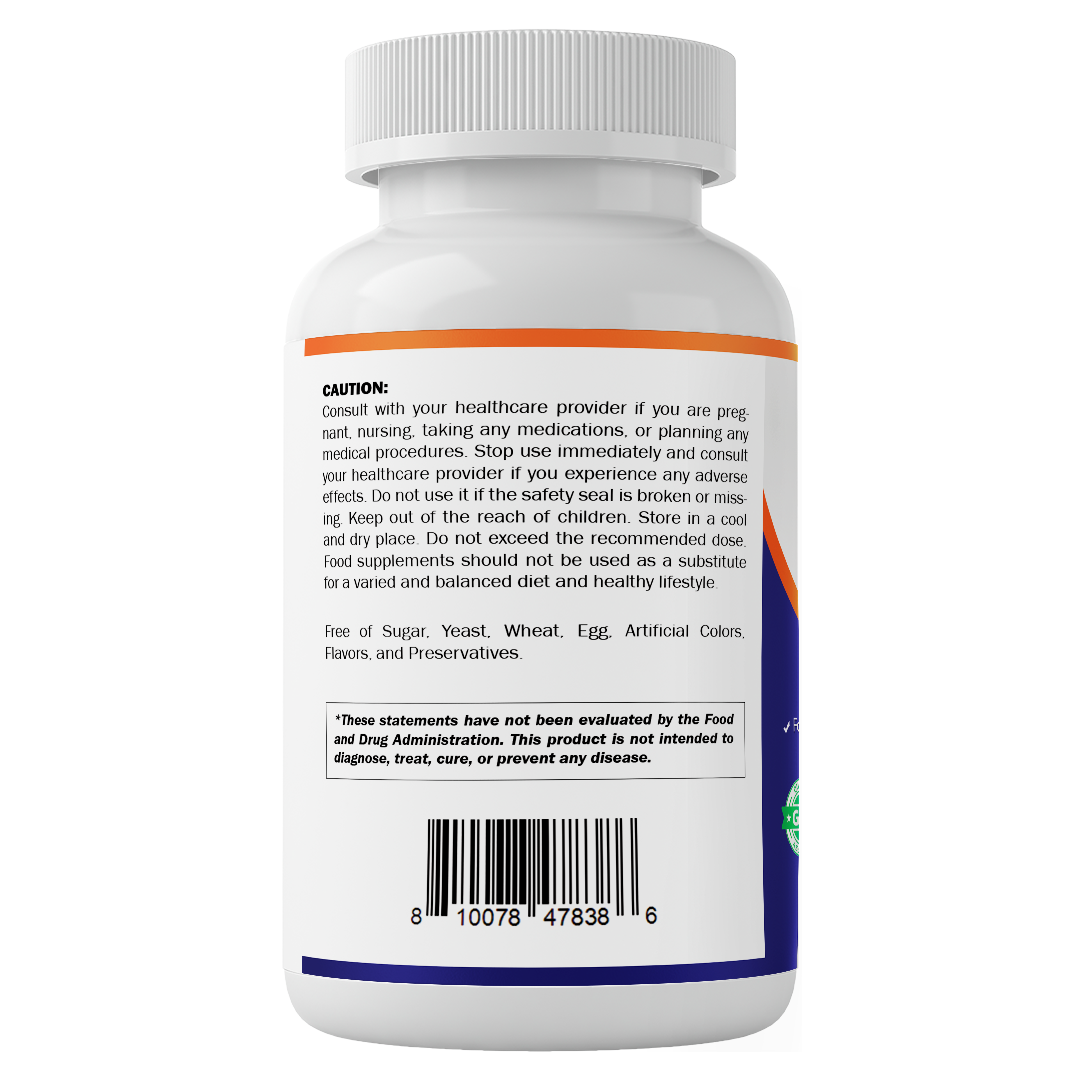Acetyl L-Carnitine 500mg, 240 Vegetarian Capsules