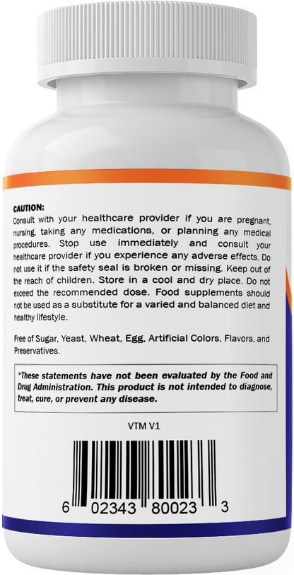 Fermented Black Garlic Extract 1000 mg 60 Capsules