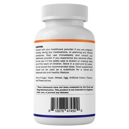 Folic Acid 400mcg - 500 Vegetarian Tablets