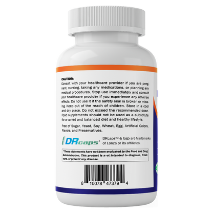 Lactobacillus Plantarum 20 Billion - 60 DR Capsule