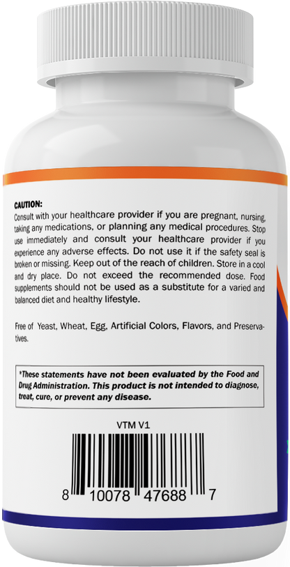 Vitamin B12 1000 mcg Fast Dissolve – 60 Tablets – Natural Berry Flavor