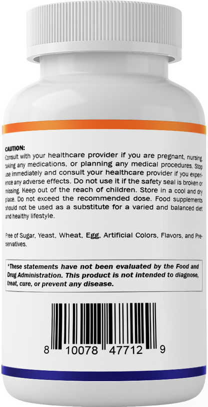 Vitamatic NADH 20mg with D-Ribose & CoQ10 – 60 Capsules, B-Nicotinamide Adenine Dinucleotide